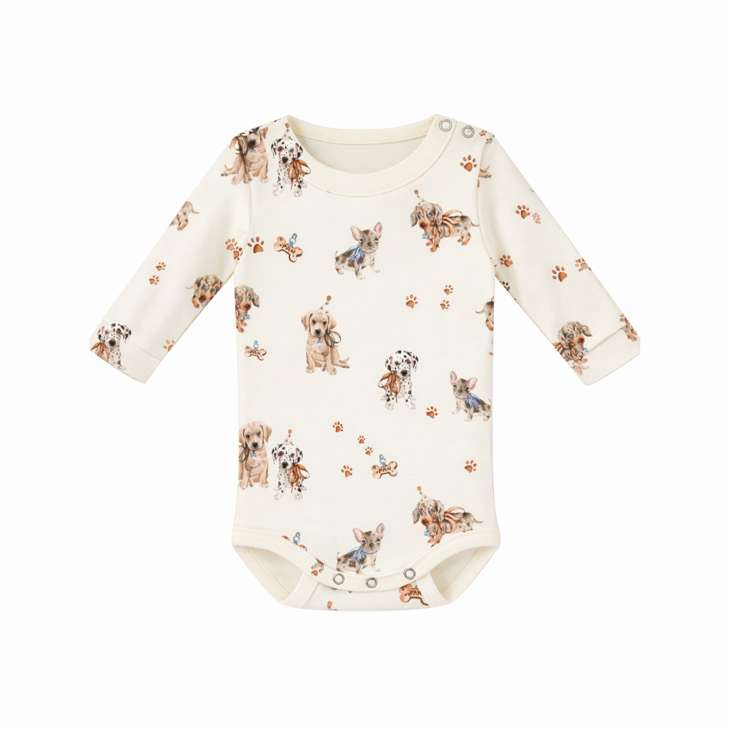 Confetti Kidz - Pawfect Pals - L/S Bodysuit
