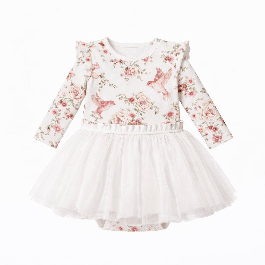 Confetti Kidz - Rose Garden - Onesie Tutu Dress