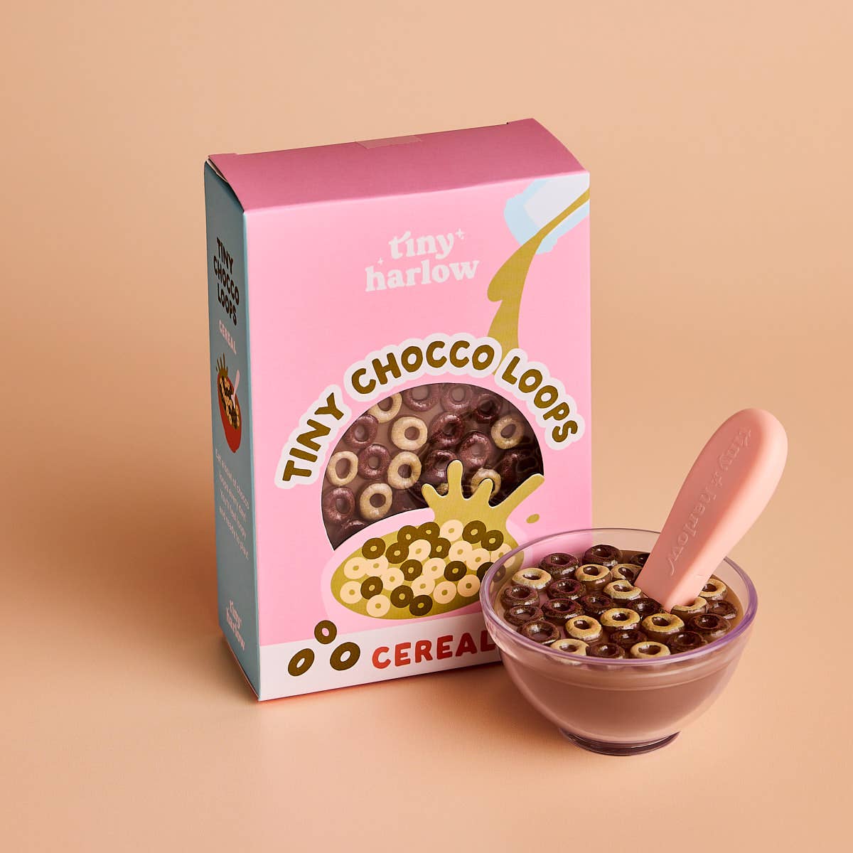 Tiny H - Tiny Tummies Tiny Chocco Loops Cereal Bowl