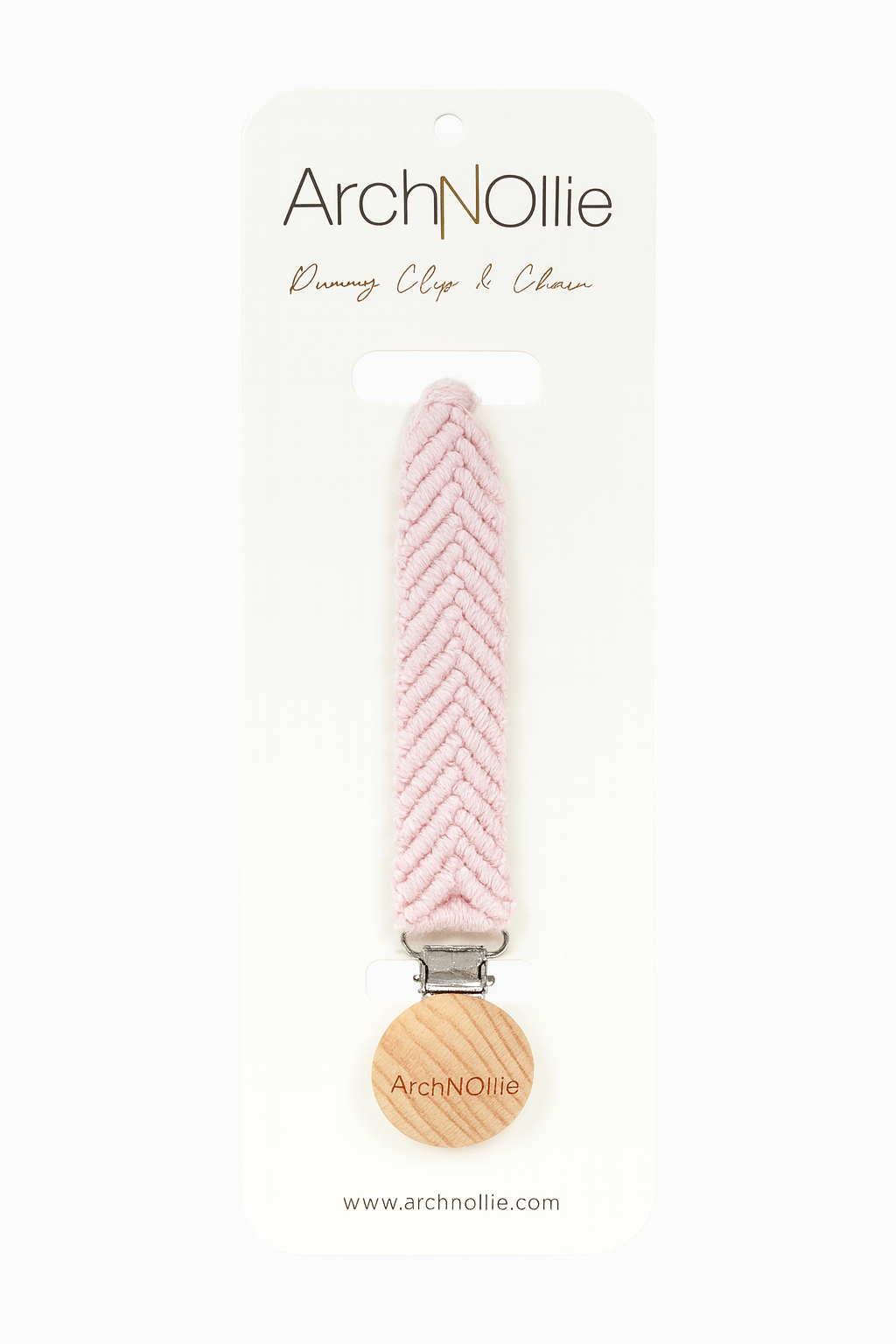 ANO - Herringbone Pink - Dummy Clip