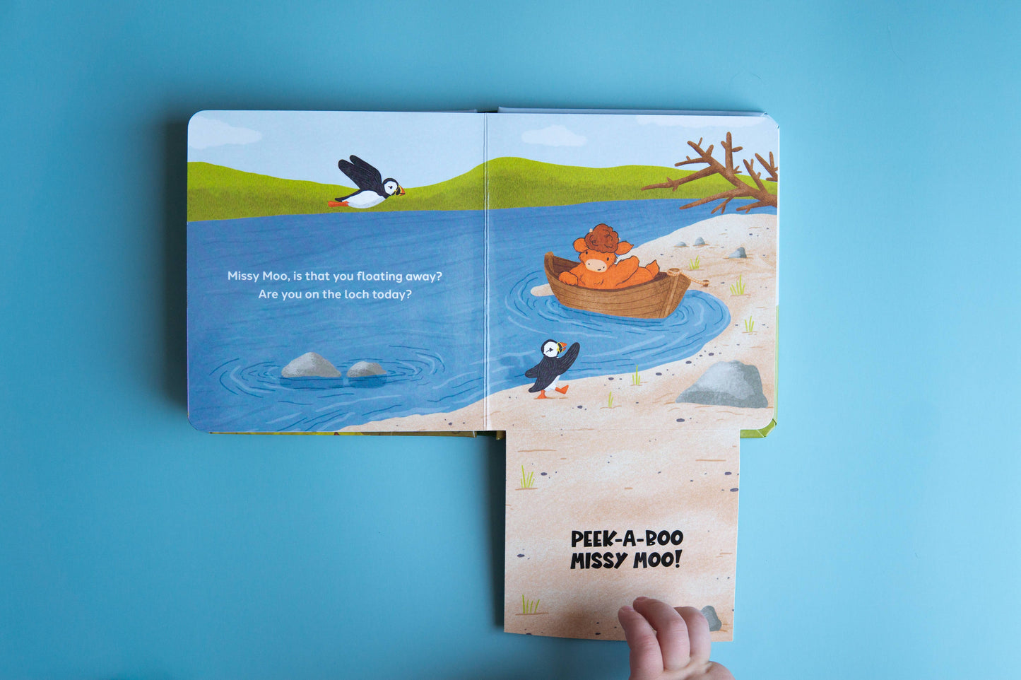 Brown Paper Fox - Peek-a-Boo Missy Moo! Lift-the-Flap Board Book