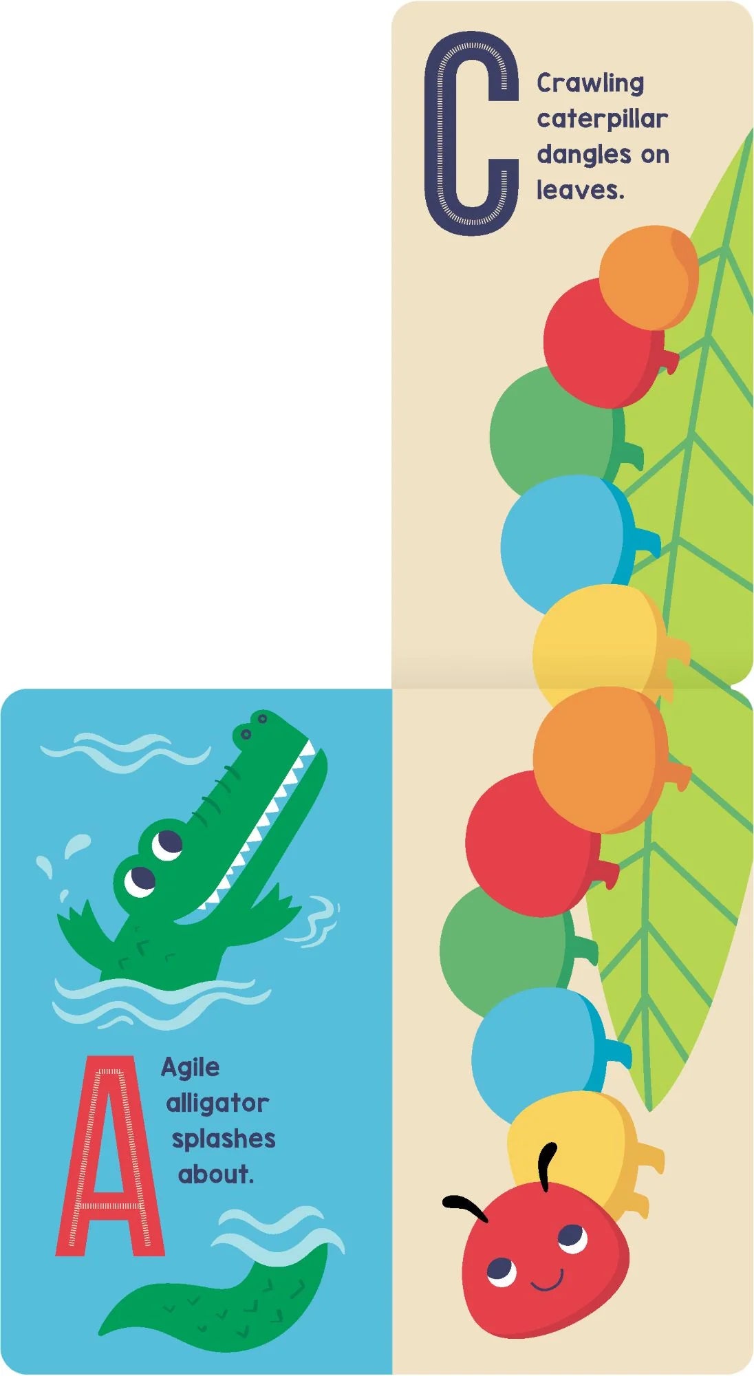 Lake Press - Tall Chunky Board Book - ABC