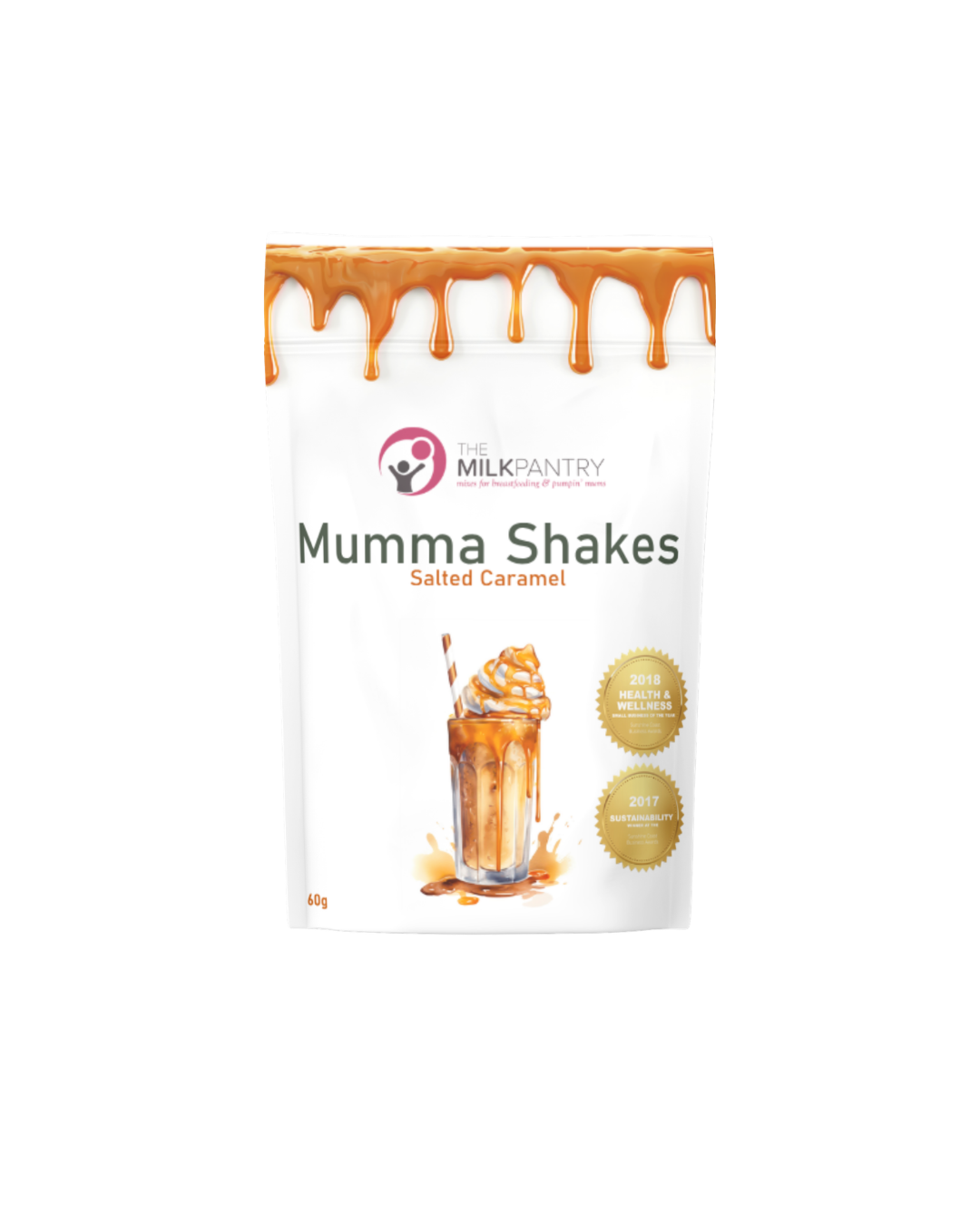 The Milk Pantry - Salted Caramel Mumma Shake — 60g Sample