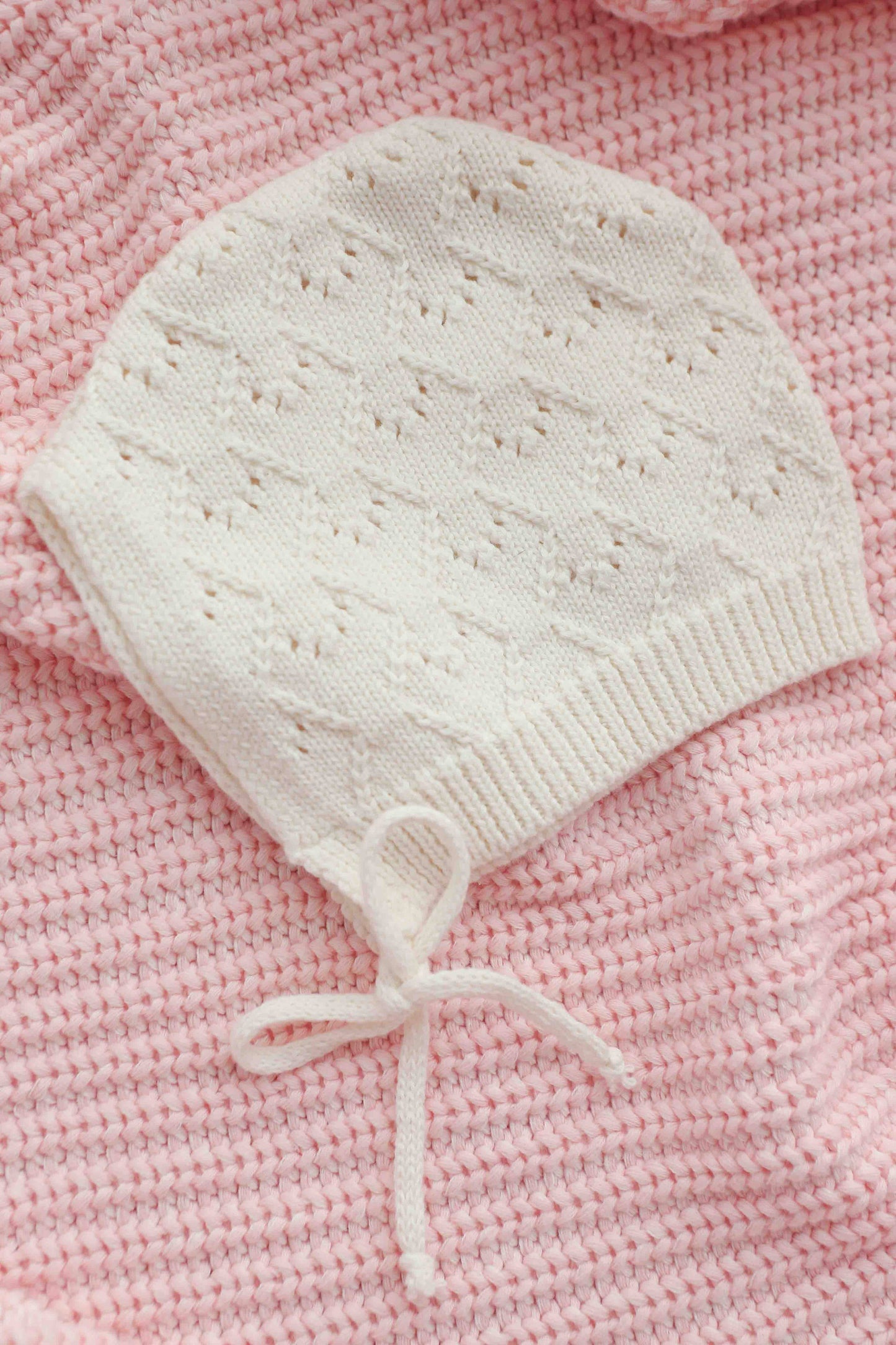 FRECKLES the label - Mila Pointelle Bonnet | Snow