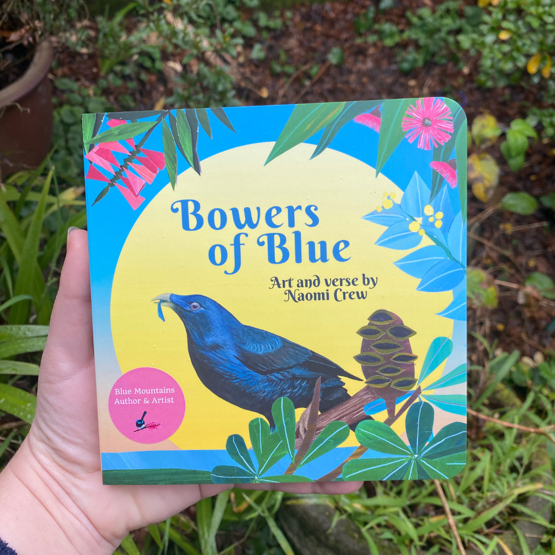 Loose Parts Press - “Bowers of Blue” Board Book