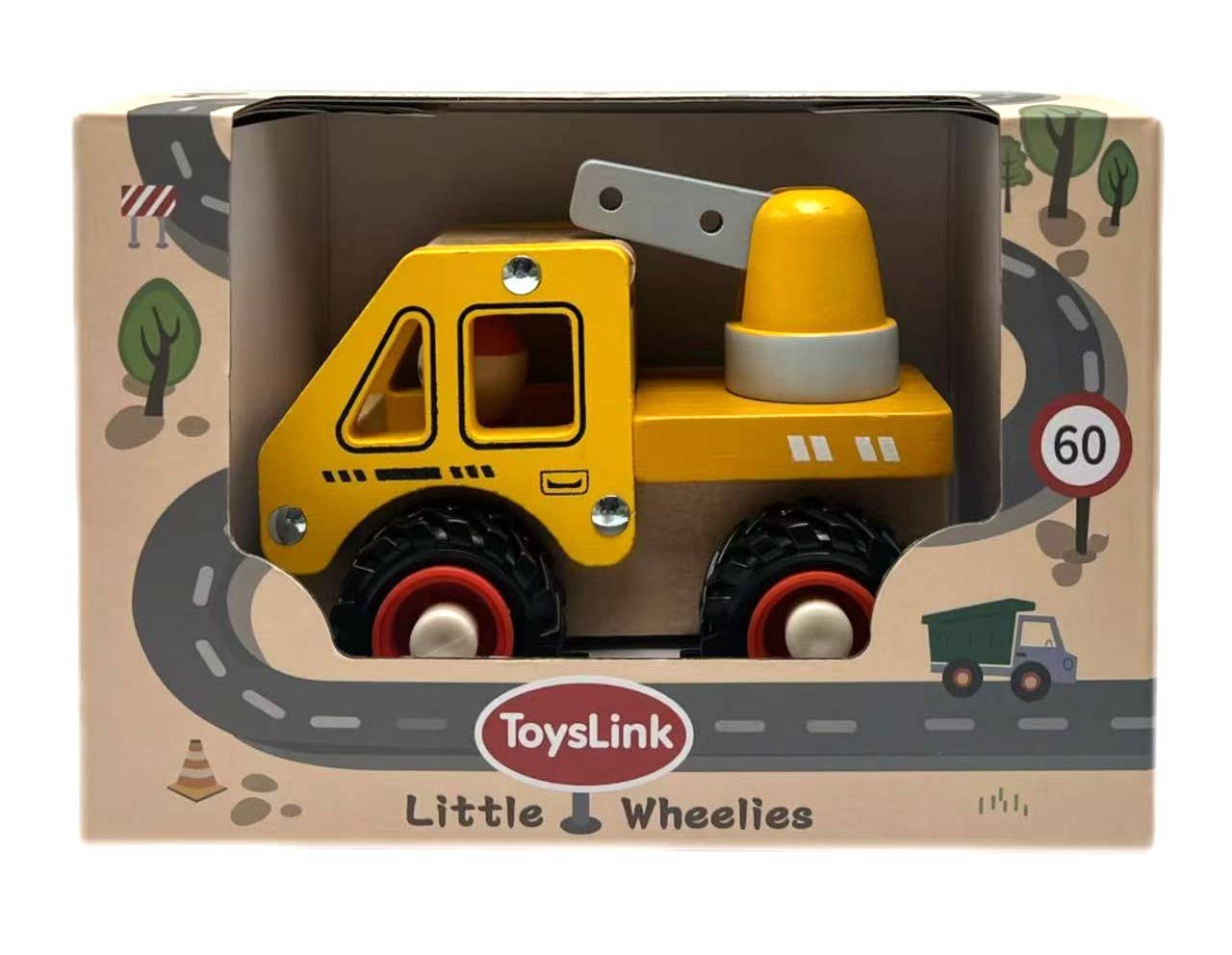 ToysLink - Wooden Crane Toy for Kids