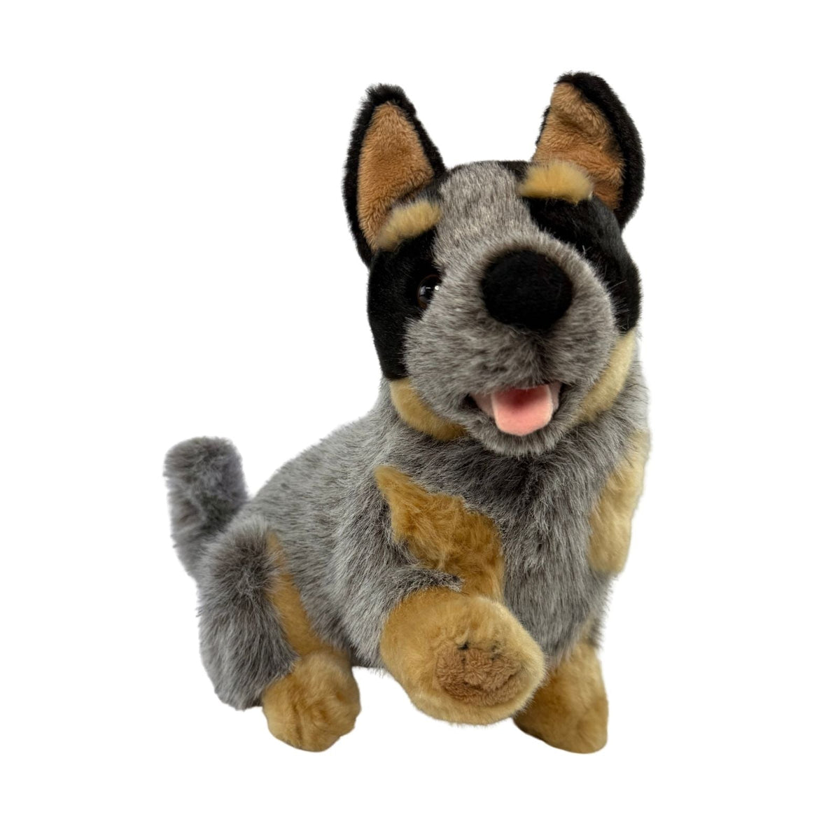 Bocchetta Plush Toys - Doorstop Bluey - Weighted Cattle Dog Plush Toy - 22cm, Sitting