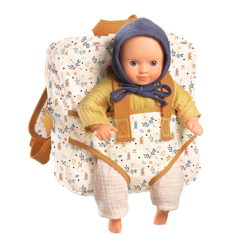 Baby Pomea Doll 2 in 1 Backpack & Carrier