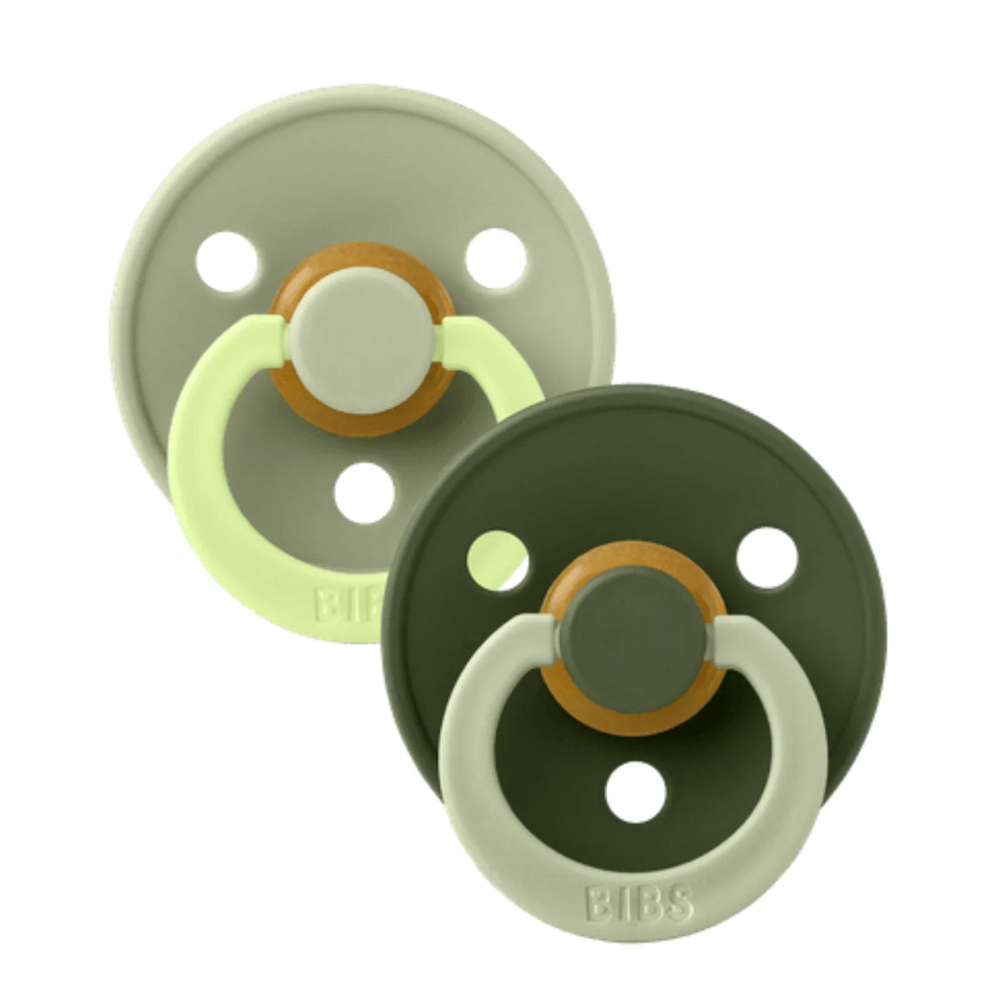 BIBS - Fusion Studio Dummies - Sage/Hunter Green Mix