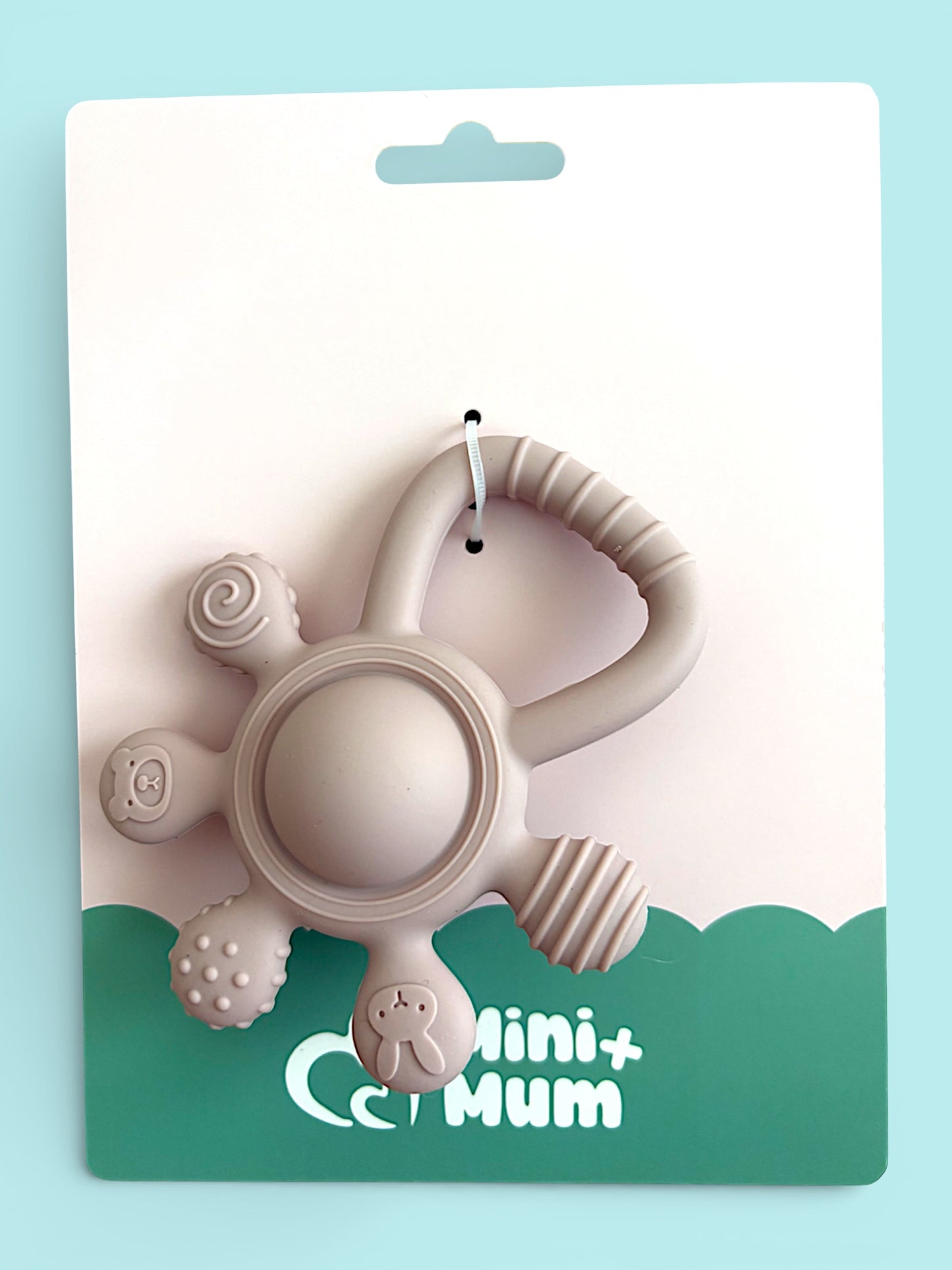 Five Senses Silicone Teething Rattle