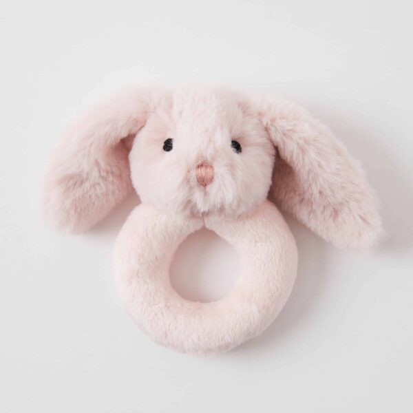 Jiggle & Giggle - Pink Bunny Rattle