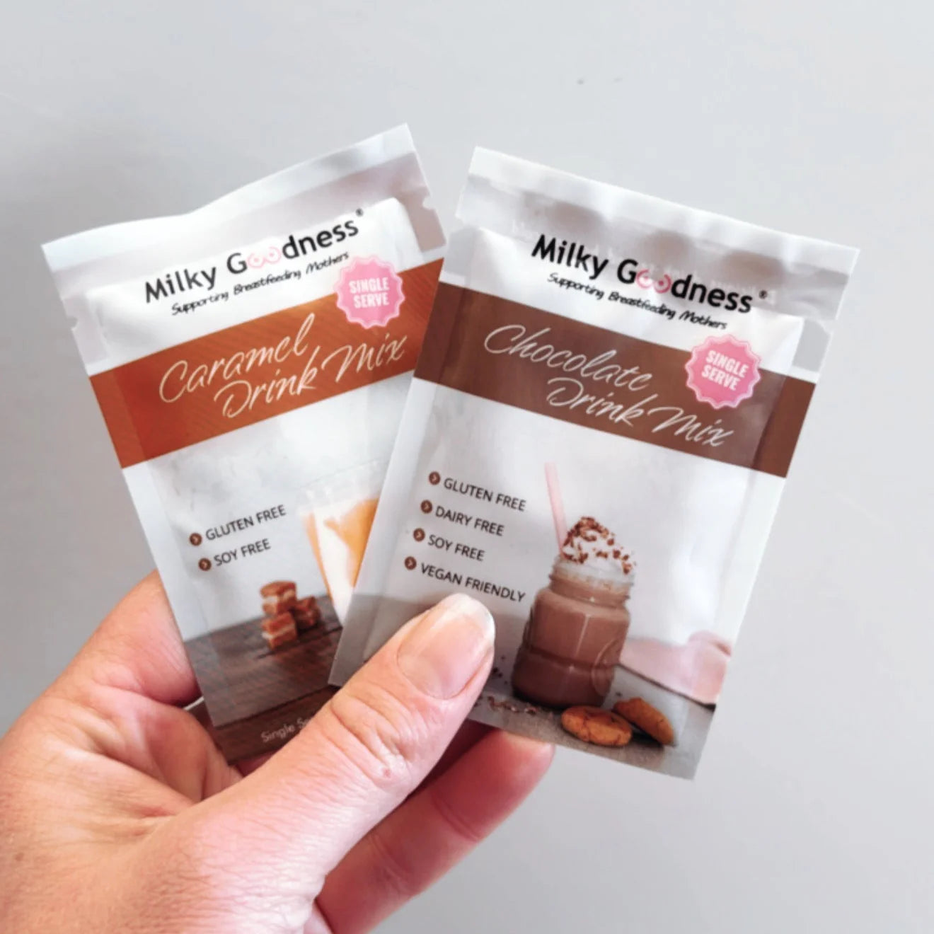 Milky Goodness - Single Serve Lactation Caramel Drink Mix
