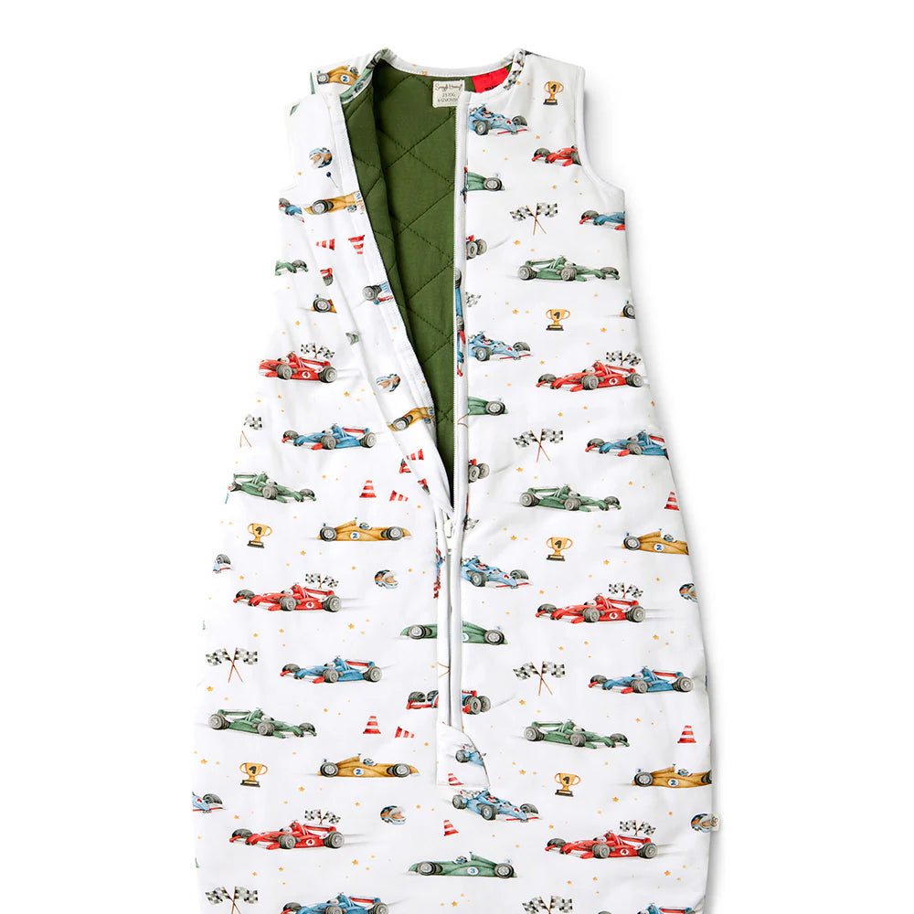 Snuggle Hunny - Little Racers Organic Sleeping Bag 2.5 TOG