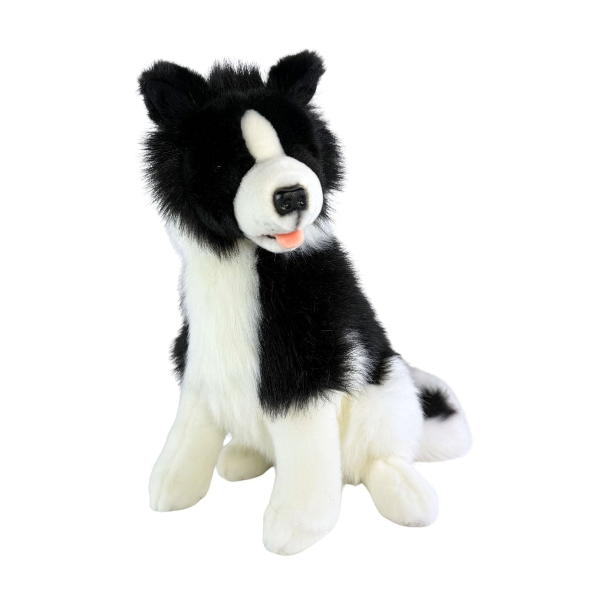 Bocchetta Plush Toys - Tommy - Border Collie Plush Toy - 35cm, Sitting