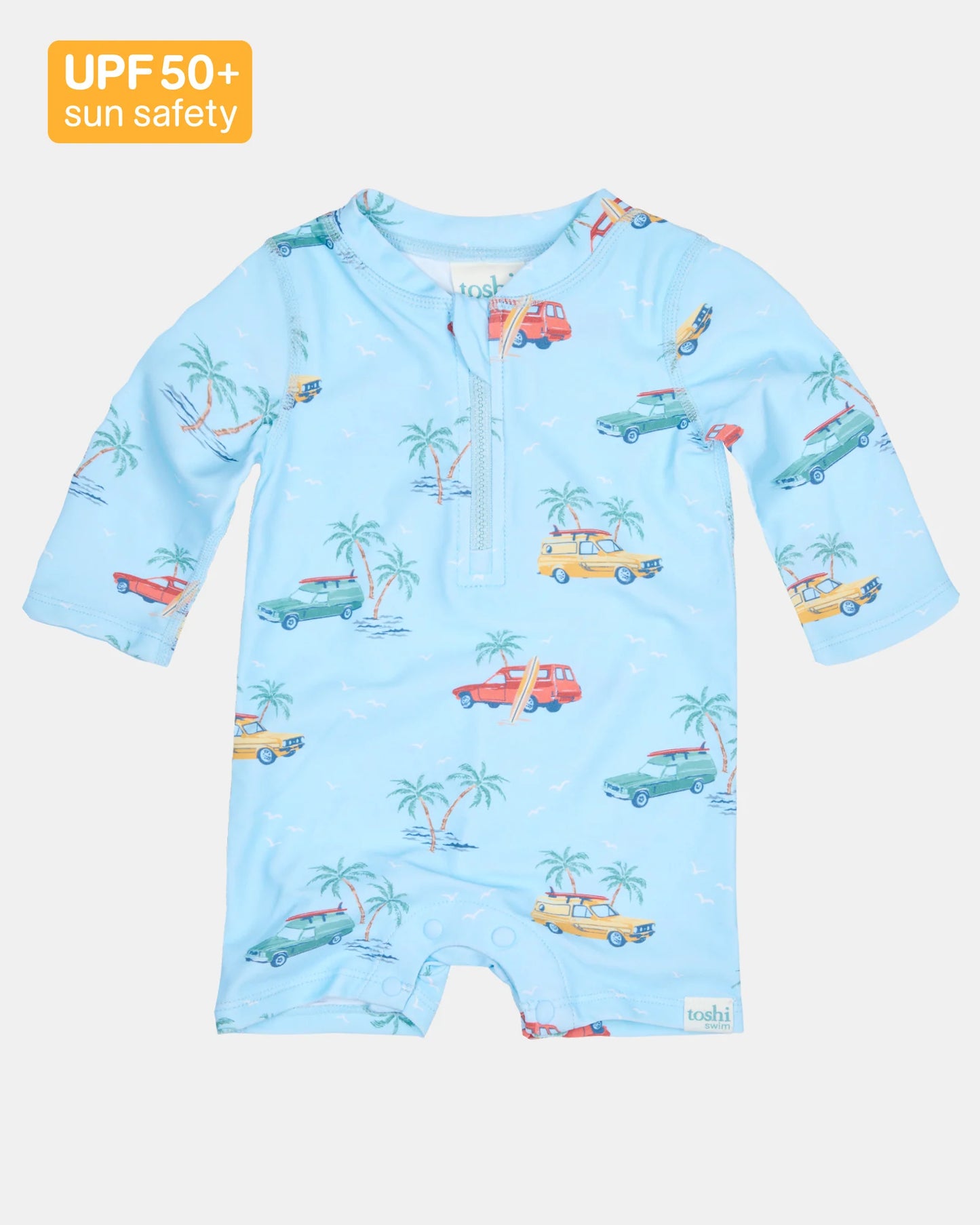 Toshi - Swim Onesie Long Sleeve Splash