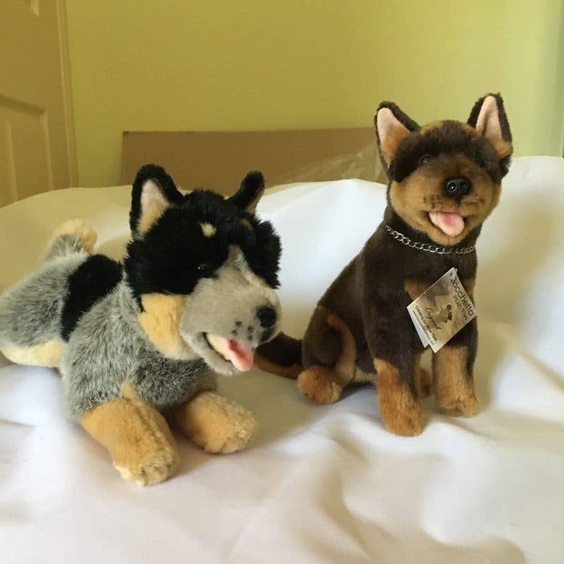 Bocchetta Plush Toys - Rusty - Australian Cattle Dog Size 30cm/12"