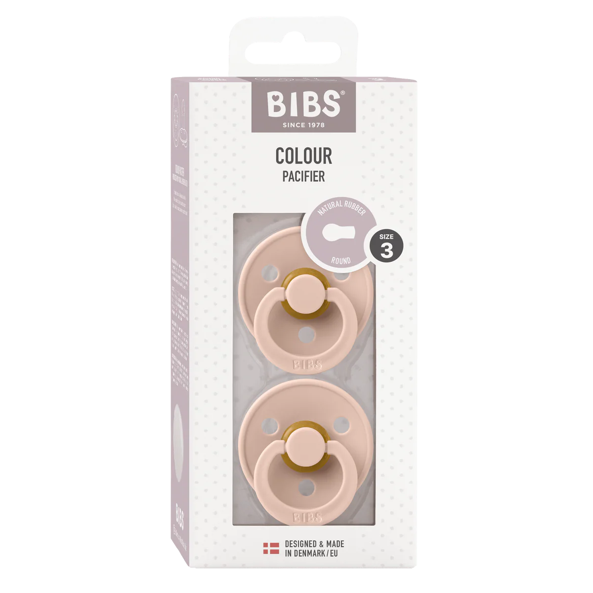 BIBS - Round Dummies - Blush