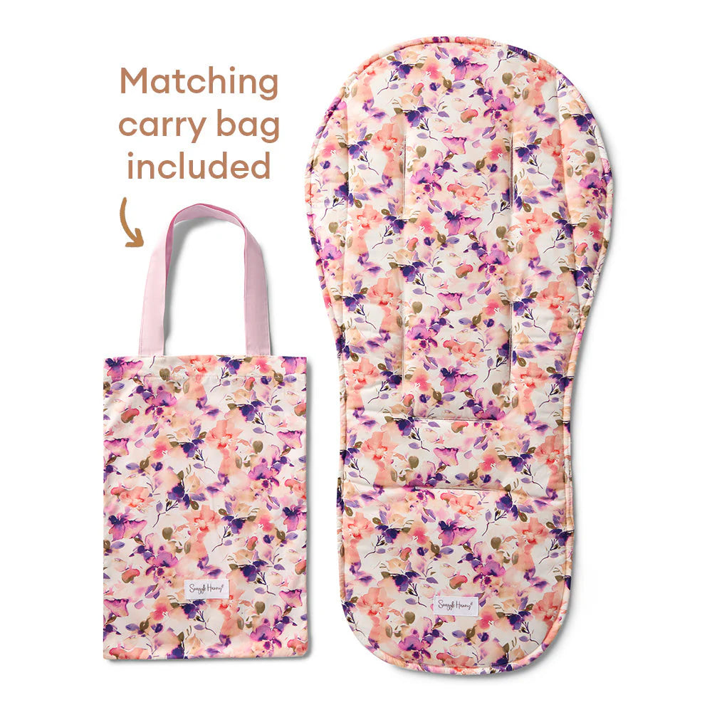 Snuggle Hunny - Blushing Beauty Universal Organic Pram Liner
