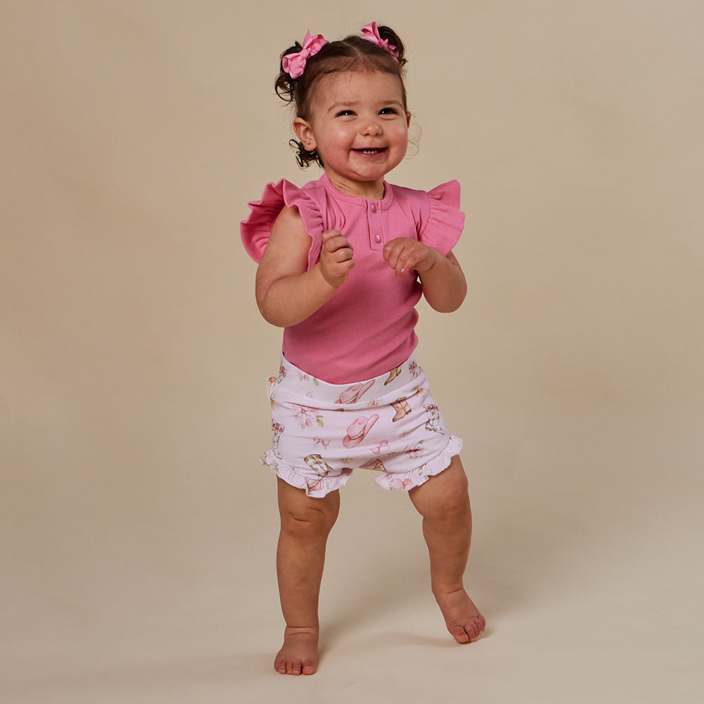 Boots & Bows Organic Bloomers