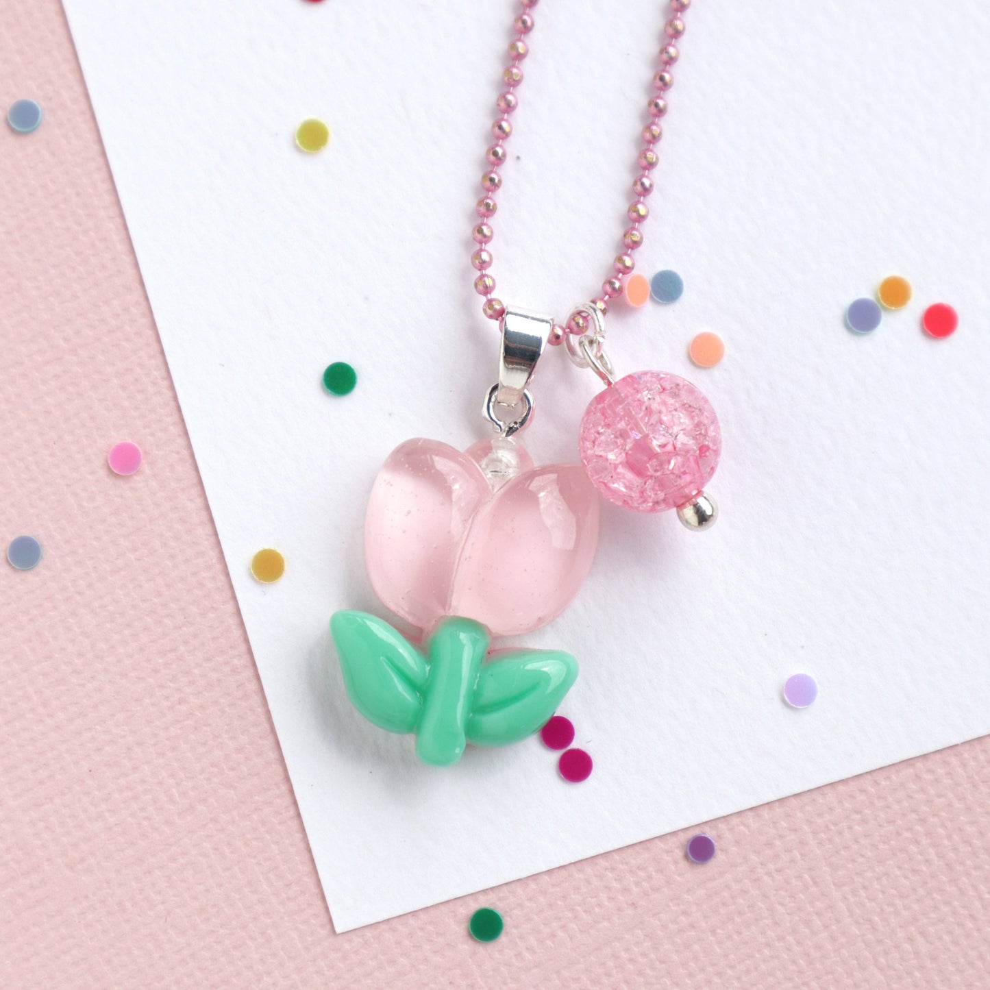 Lauren Hinkley Australia - Pink Tulip Necklace