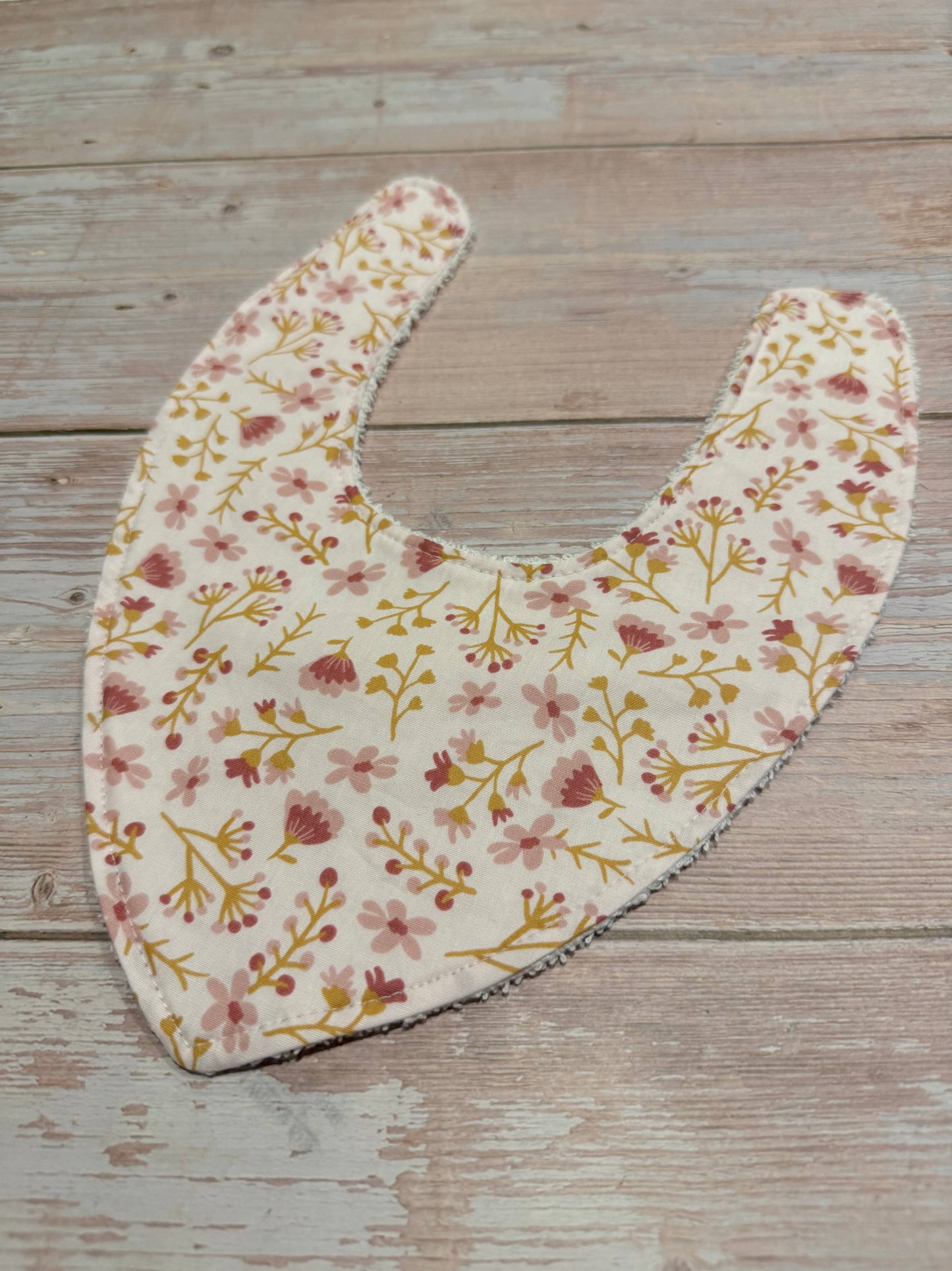 Finished with a Kiss - Baby Bib - Dribble Bib - Elena