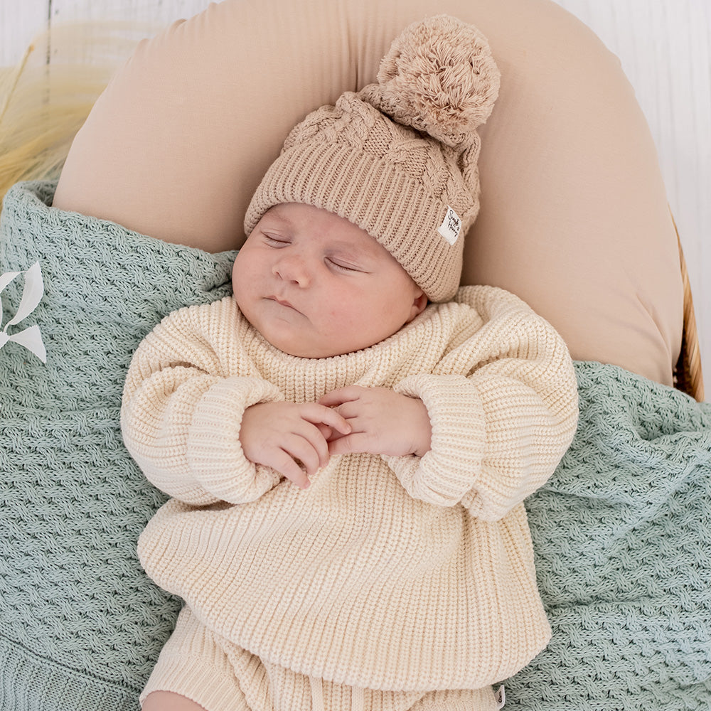 Cream Knitwear lifestyle