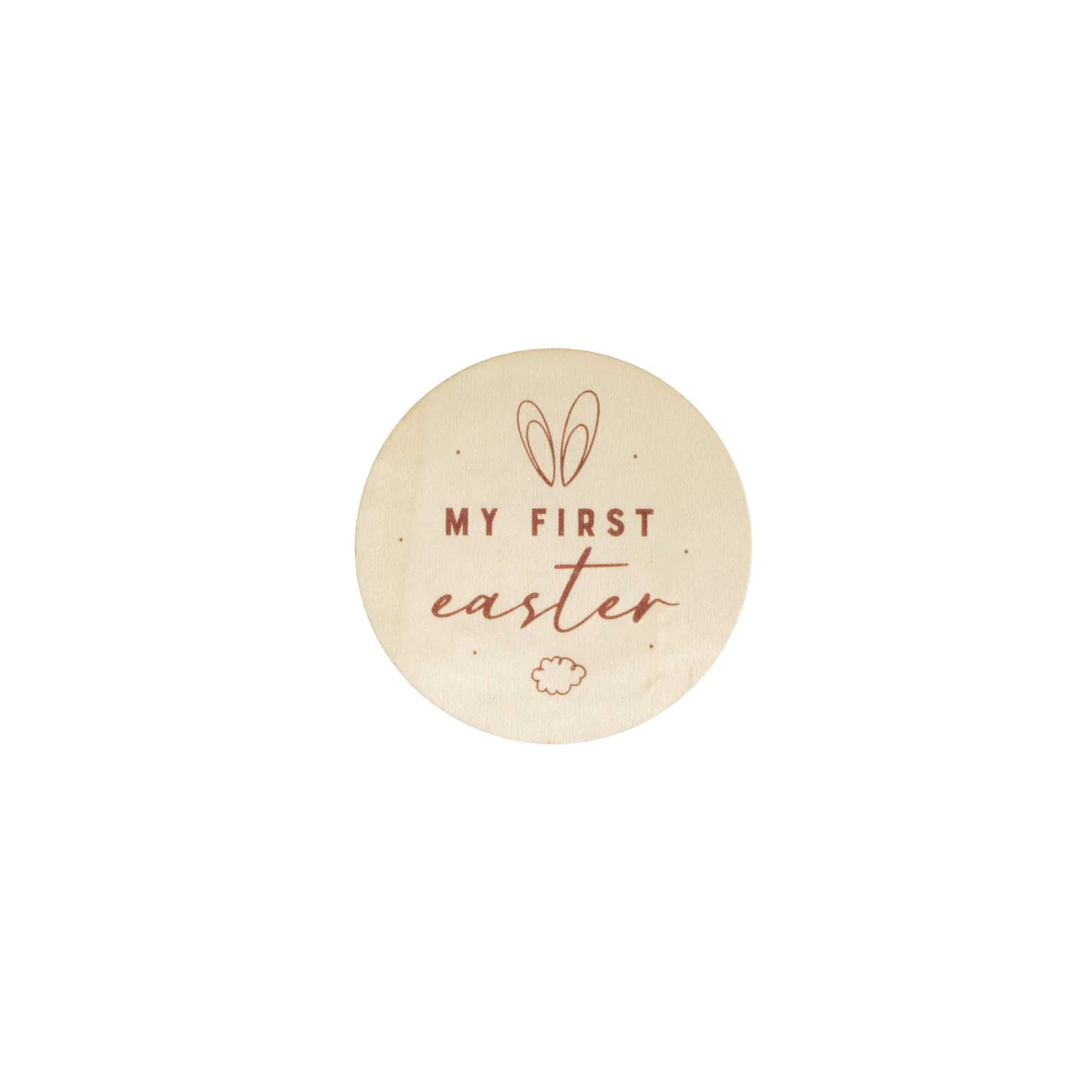 My First Easter Wooden Plaque