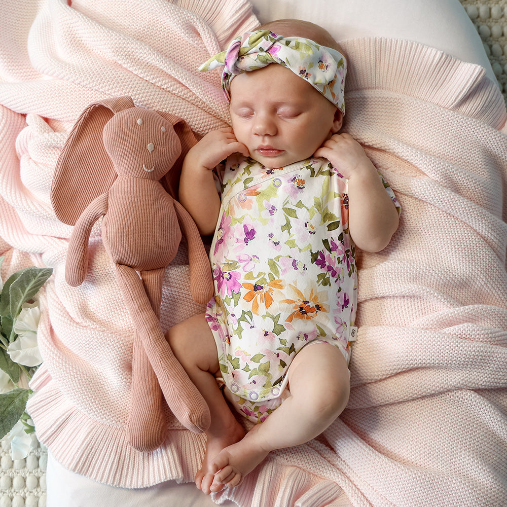 Snuggle Hunny Isla kimono bodysuit lifestyle