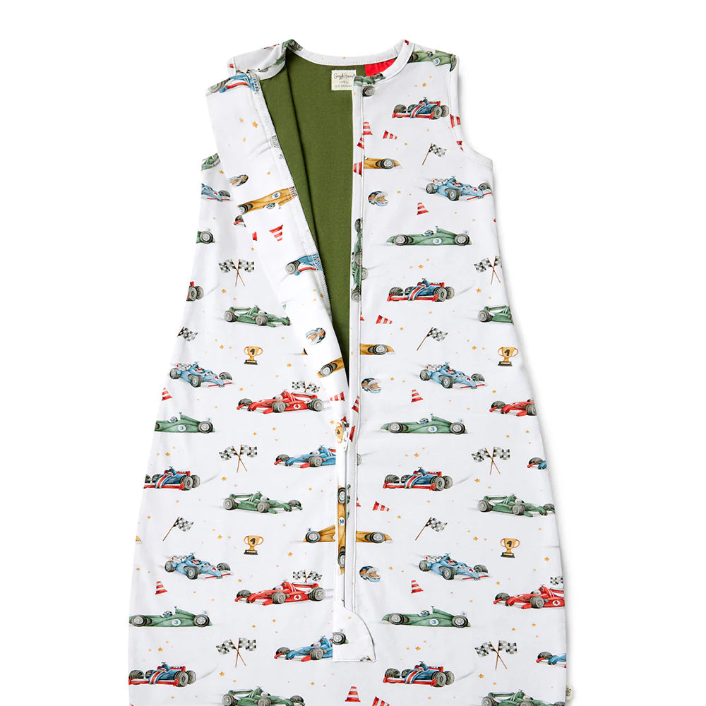 Snuggle Hunny - Little Racers Organic Sleeping Bag 1.0 TOG