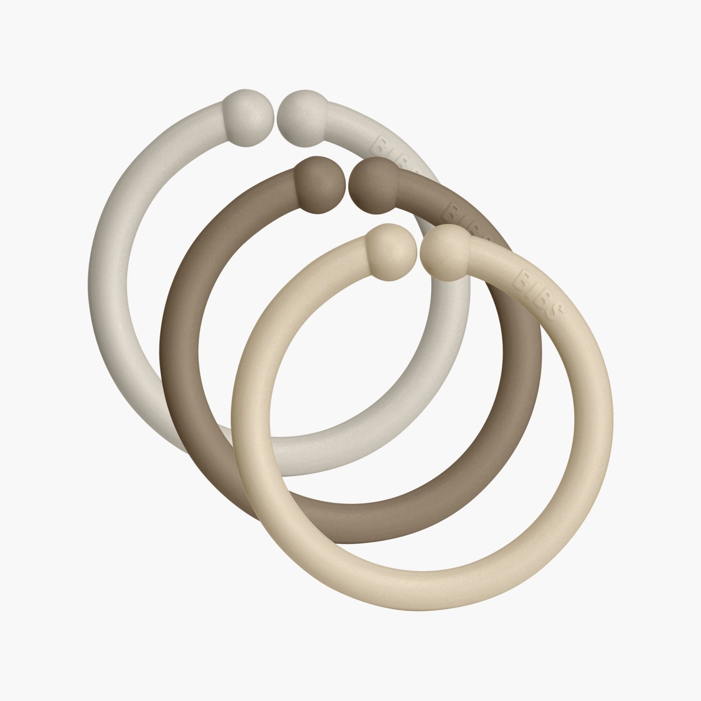 BIBS Loops 12pk - Sand/Dark Oak/Vanilla