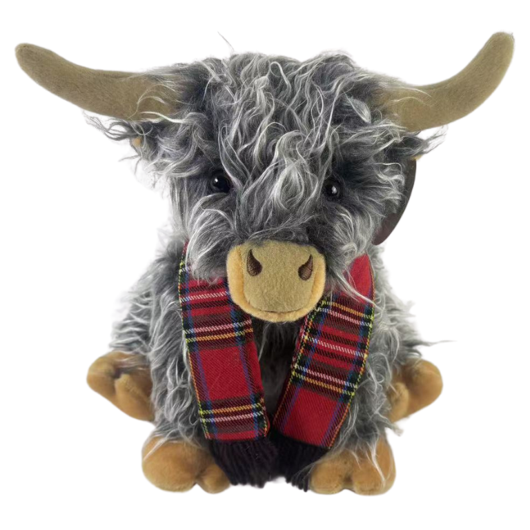 MadAlly - Hamish the Highland Cow 25cm Black