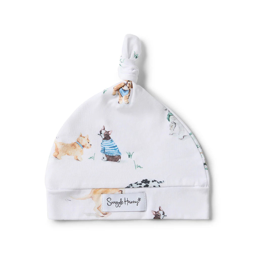 Snuggle Hunny - Dog Park Organic Knotted Beanie