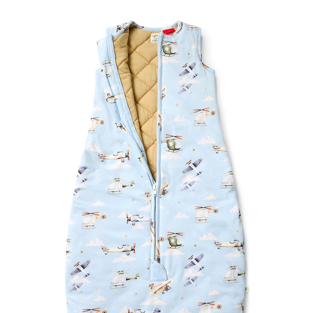 Snuggle Hunny - Taking Flight Organic Sleeping Bag 2.5 TOG