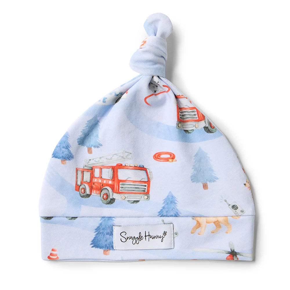 Snuggle Hunny - To The Rescue Organic Knotted Beanie