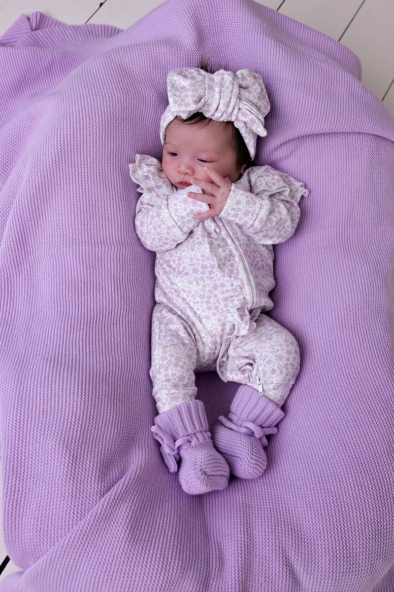 Confetti Kidz - Garden Florals Zipsuit