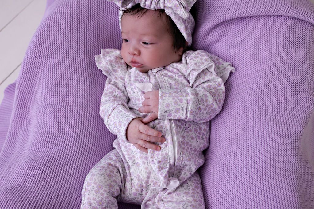 Confetti Kidz - Garden Florals Zipsuit