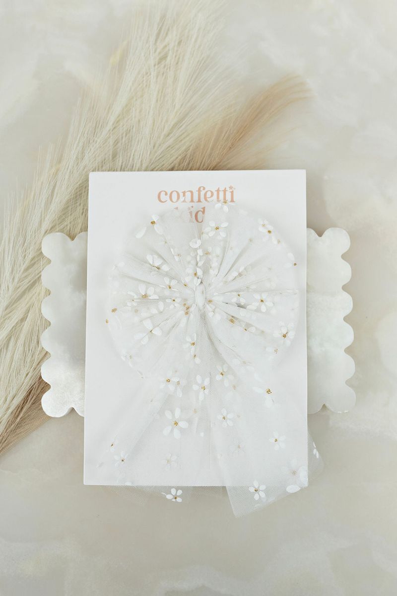 Confetti Kidz - Large Tulle Sailor Bow
