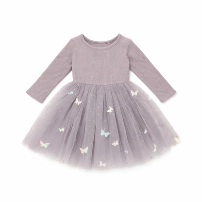 Confetti Kidz - Long Sleeve Tulle Dress