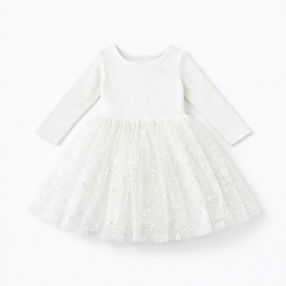 Confetti Kidz - Long Sleeve Tulle Dress