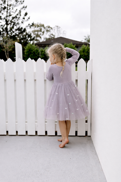 Confetti Kidz - Long Sleeve Tulle Dress