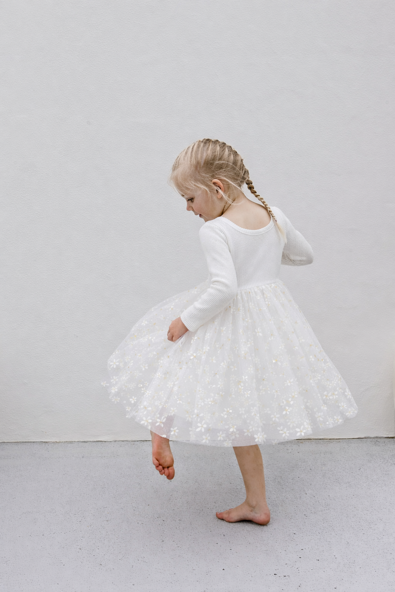 Confetti Kidz - Long Sleeve Tulle Dress