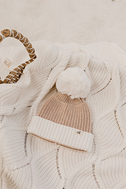 Confetti Kidz - Baby Knit Beanie Biscotti