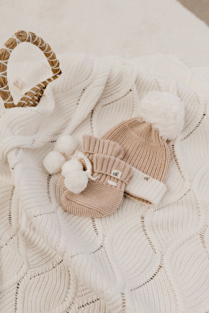 Confetti Kidz - Baby Knit Beanie Biscotti