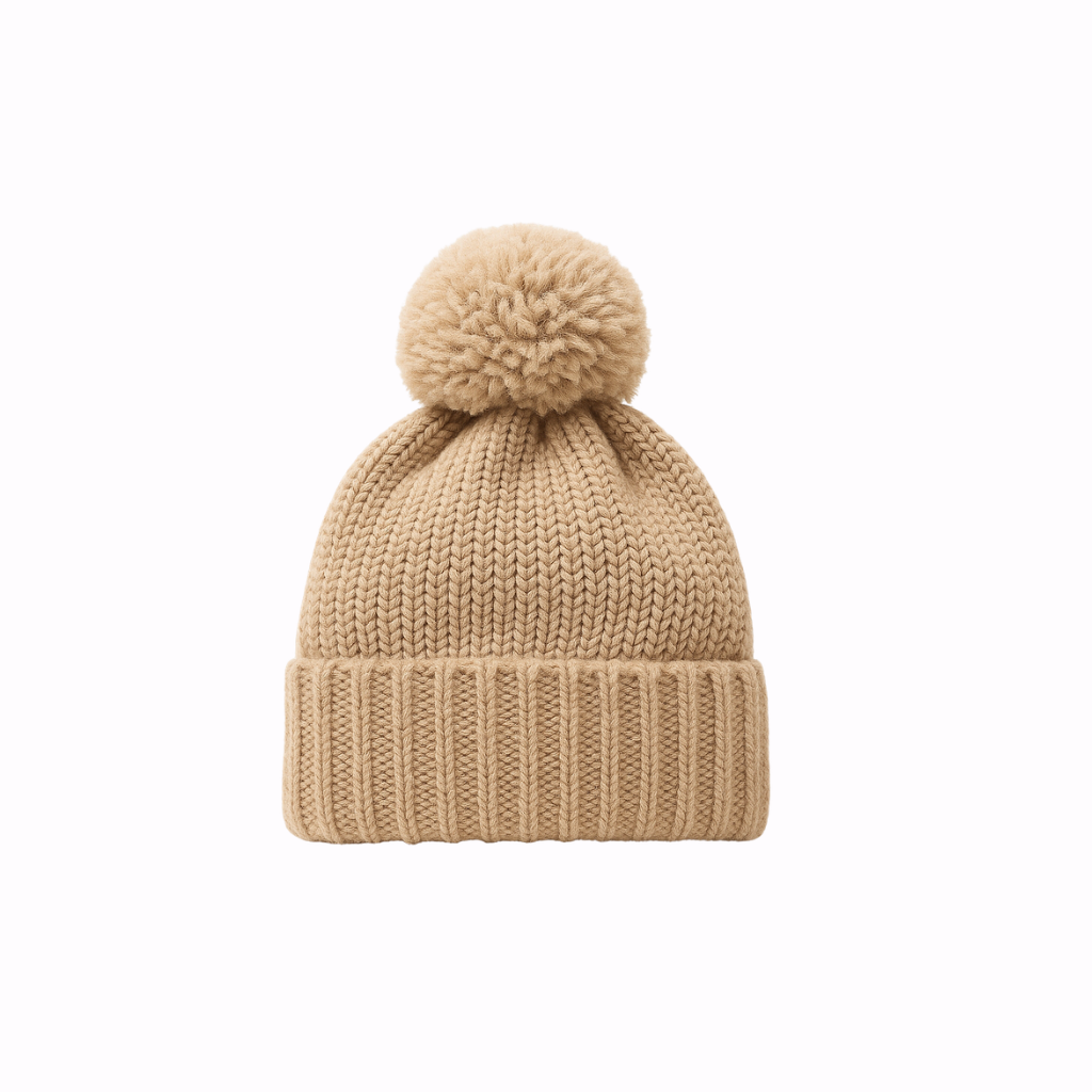 Confetti Kidz - Baby Knit Beanie Fawn Speckle