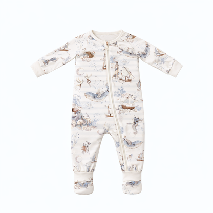 Confetti Kidz - Magic Ocean - Bamboo Zipsuit