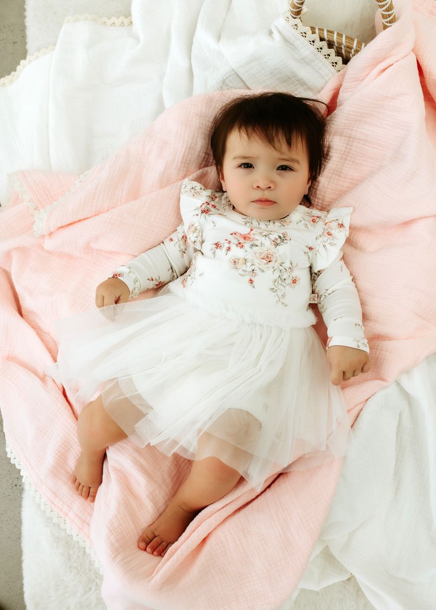 Confetti Kidz - Rose Garden - Onesie Tutu Dress
