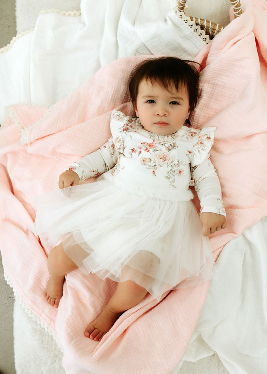 Confetti Kidz - Rose Garden - Onesie Tutu Dress