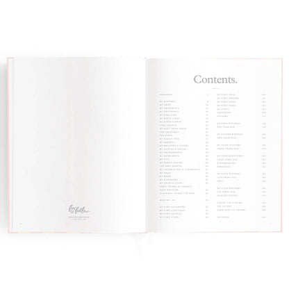 Fox & Fallow - Baby Book Petal Stripe