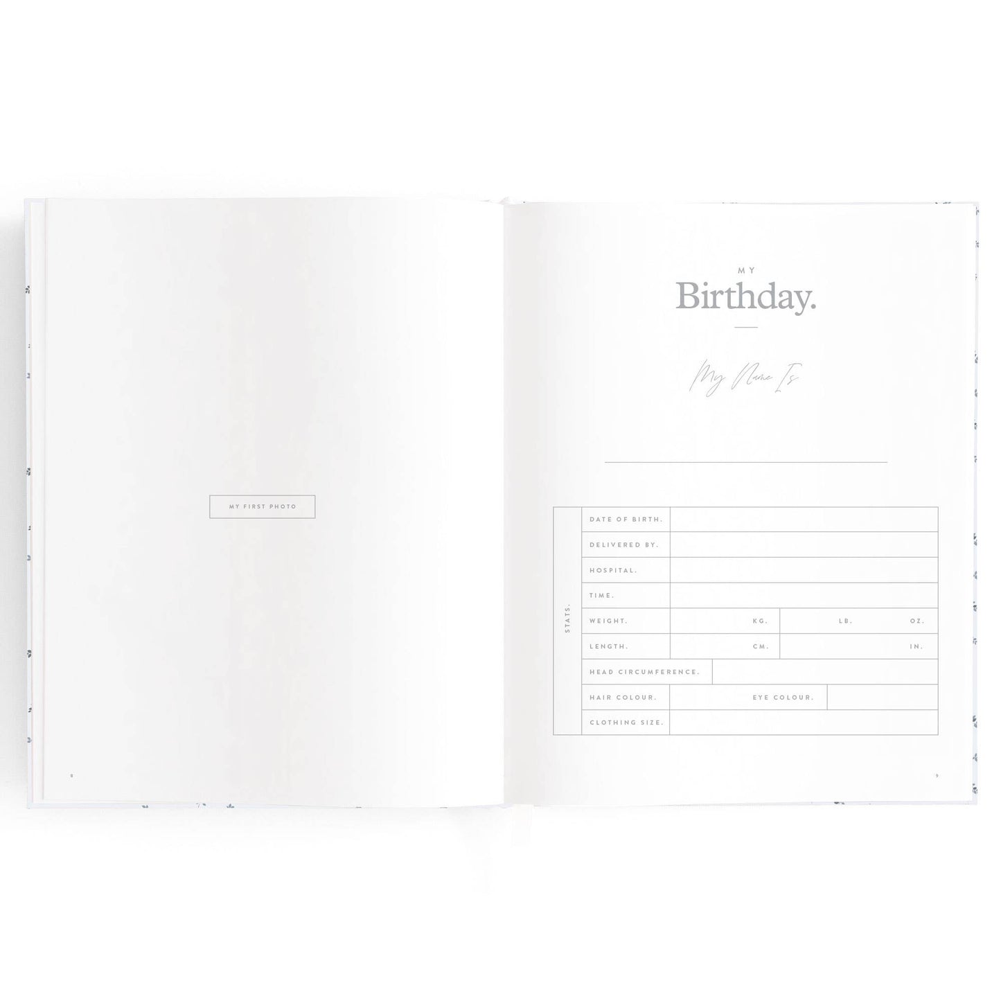 Fox & Fallow - Baby Book Bluebell