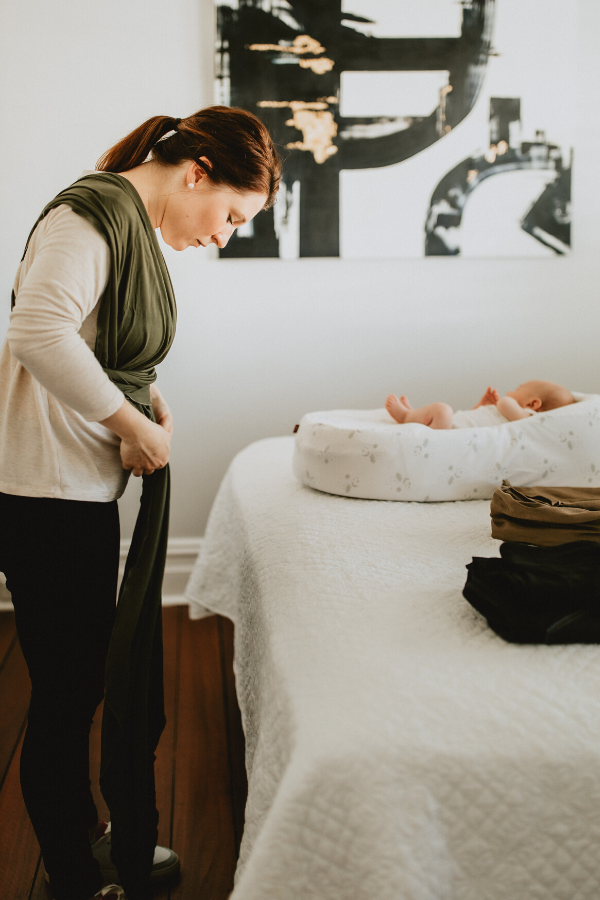 VIXSA - Olive Wrap Carrier